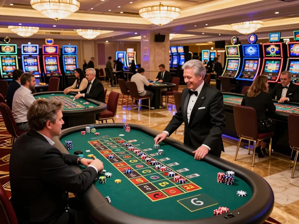 Experience the excitement of roulette at winstrike69 with vibrant chips and elegant gameplay.