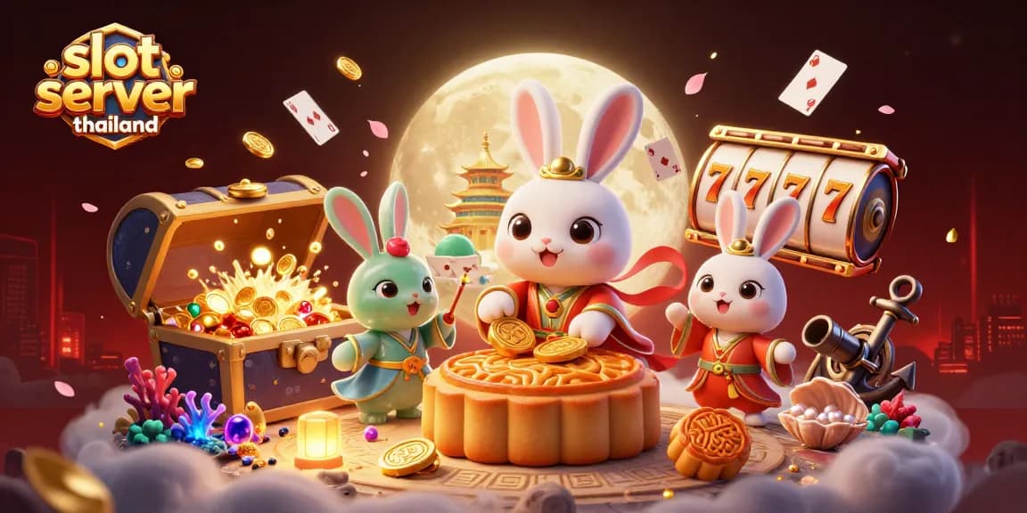 Engaging illustration for slot server thailand showcasing vibrant casino elements and characters.