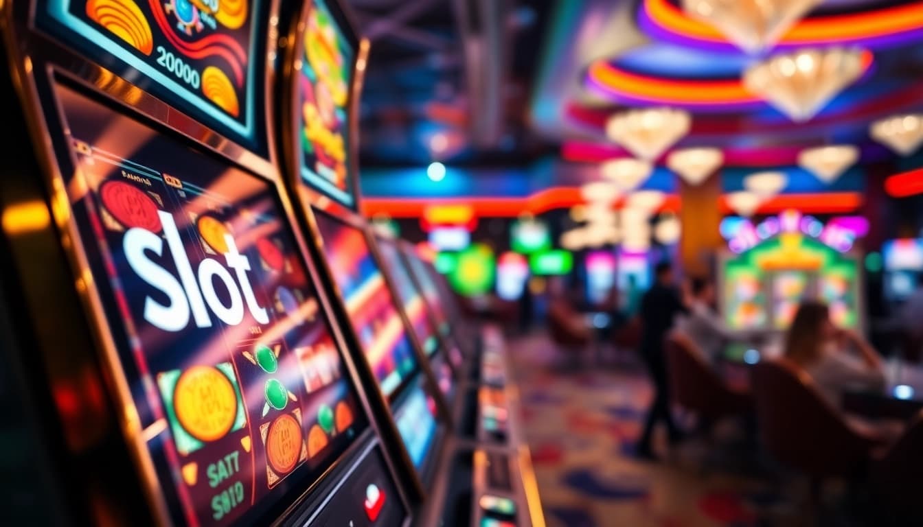 Menangkan slot depo 1k melalui mesin slot yang menarik dan penuh warna di kasino.