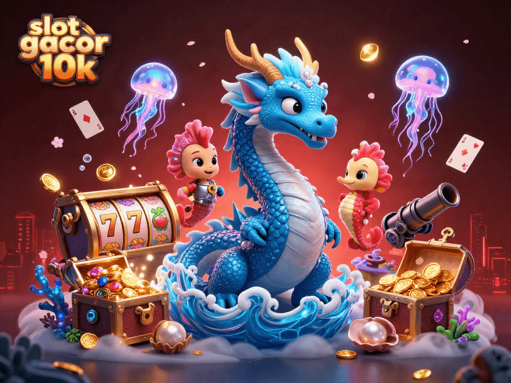 Experience the thrills of casino gaming with "slot gacor 10k" as mystical sea creatures and treasures collide.