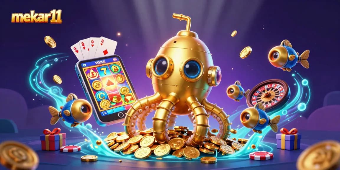 Enhance your game with MEKAR11's exciting slot experience while enjoying the action of spinning reels.