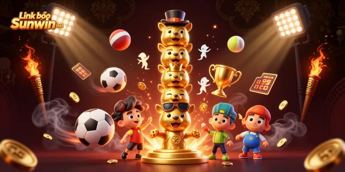 Experience thrilling gameplay with Link vào Sunwin chính thức in a vibrant casino illustration.