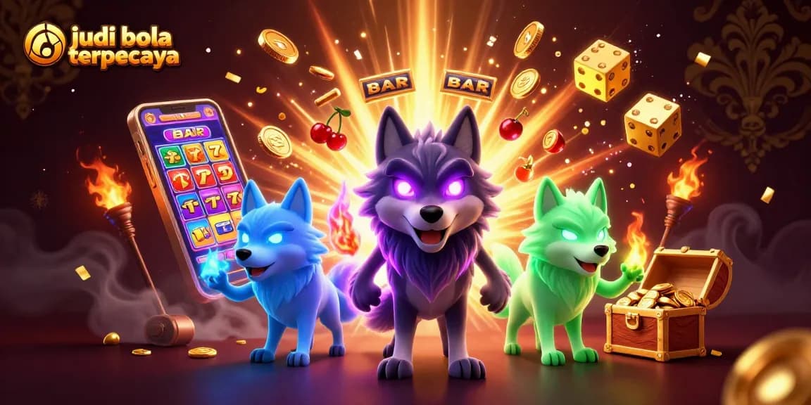 Experience winning with judi bola terpercaya in this vibrant casino scene.