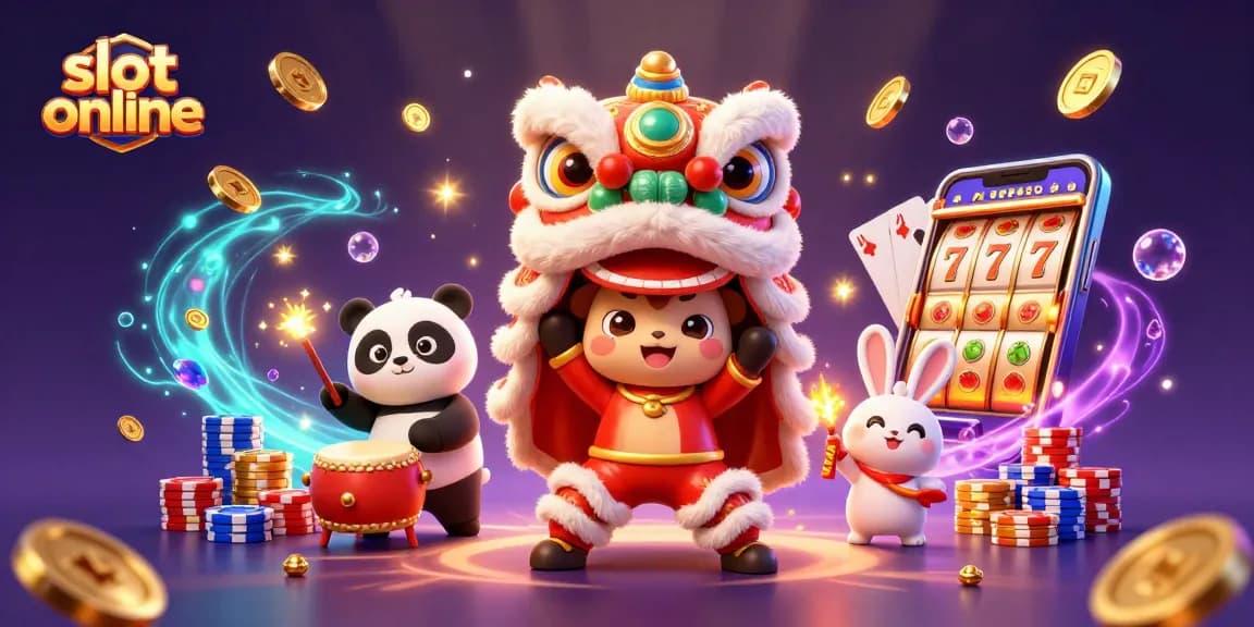 Experience thrilling slot online action with colorful characters and dynamic casino elements.