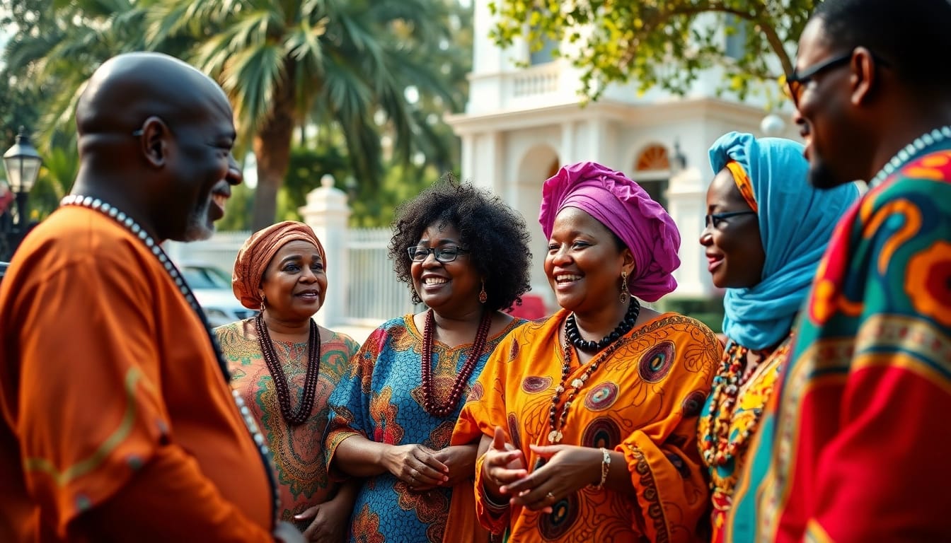 Showcasing Orlando Black community leaders sharing cultural pride and unity.
