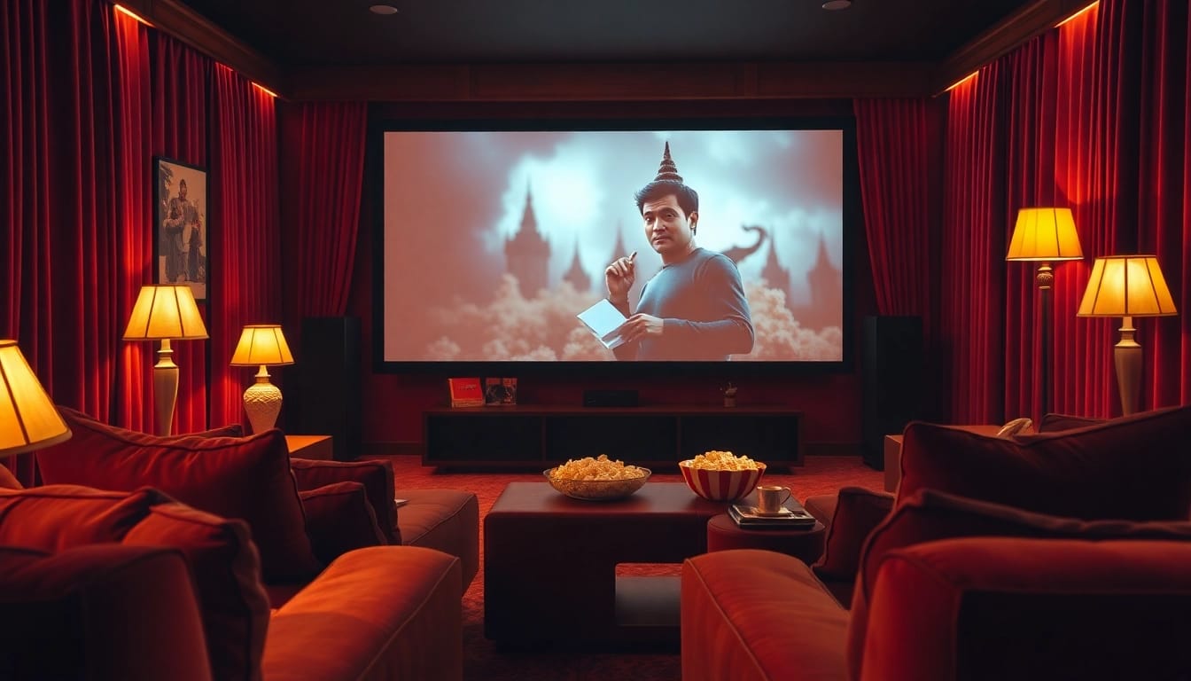 เพลิดเพลินกับหนังออนไลน์ในบรรยากาศอบอุ่นของโรงภาพยนตร์ที่บ้าน