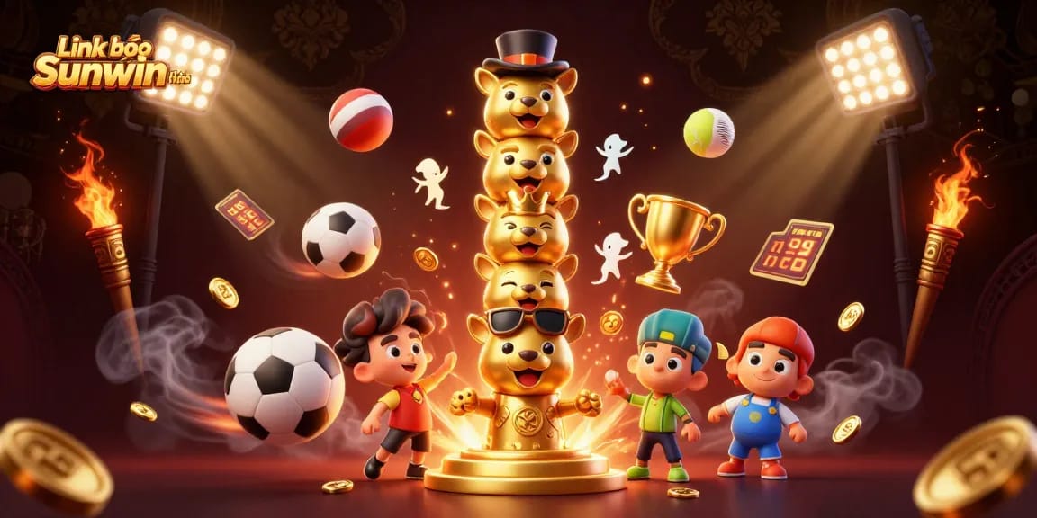 Experience thrilling gameplay with Link vào Sunwin chính thức in a vibrant casino illustration.