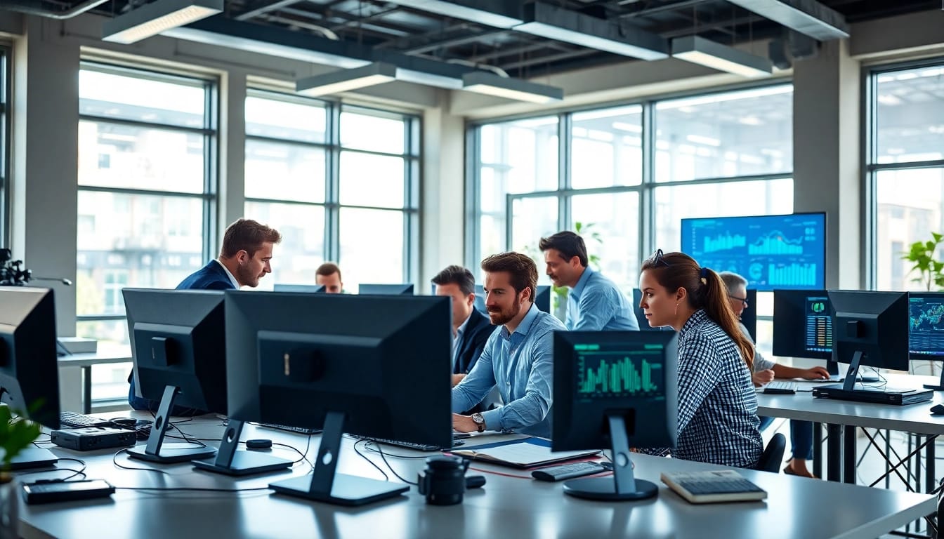 Boost your operations with managed IT services near me in a collaborative workspace.