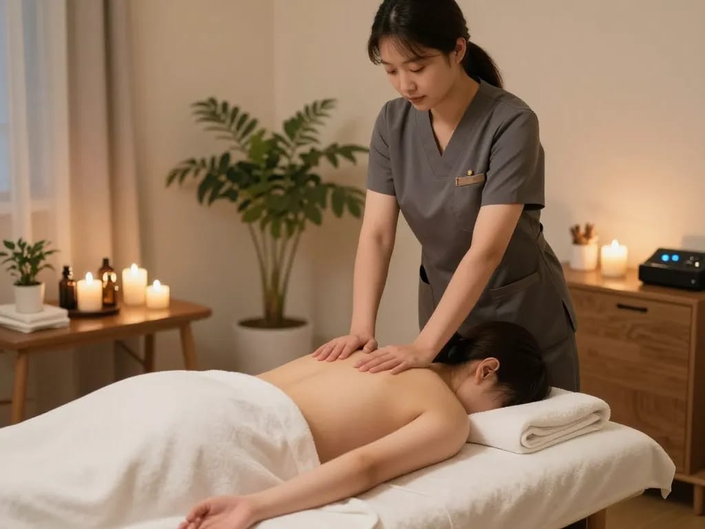 Experience soothing 서울출장마사지 with a professional therapist in a calming atmosphere.