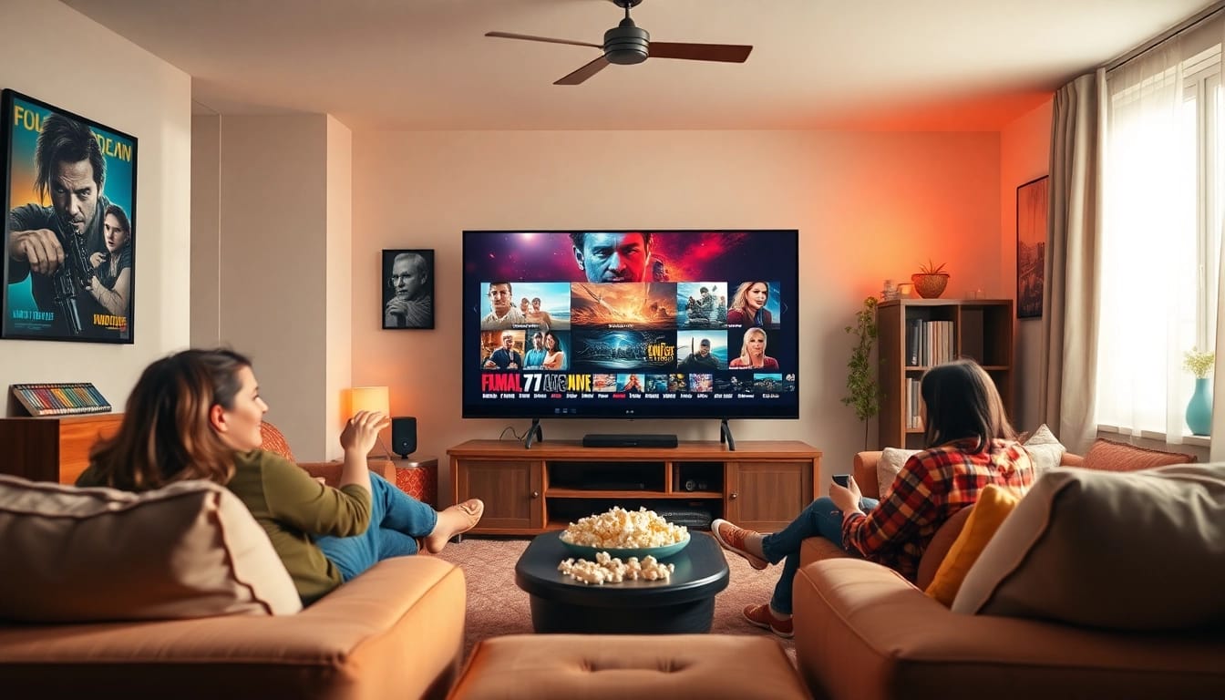 สนุกกับการดูหนังออนไลน์ในบรรยากาศอบอุ่นและเป็นกันเอง