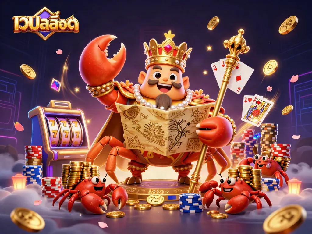 เล่นเกมส์ เว็บสล็อต พร้อมกับจักรพรรดิกุ้งทองในบรรยากาศคาสิโนสุดหรู