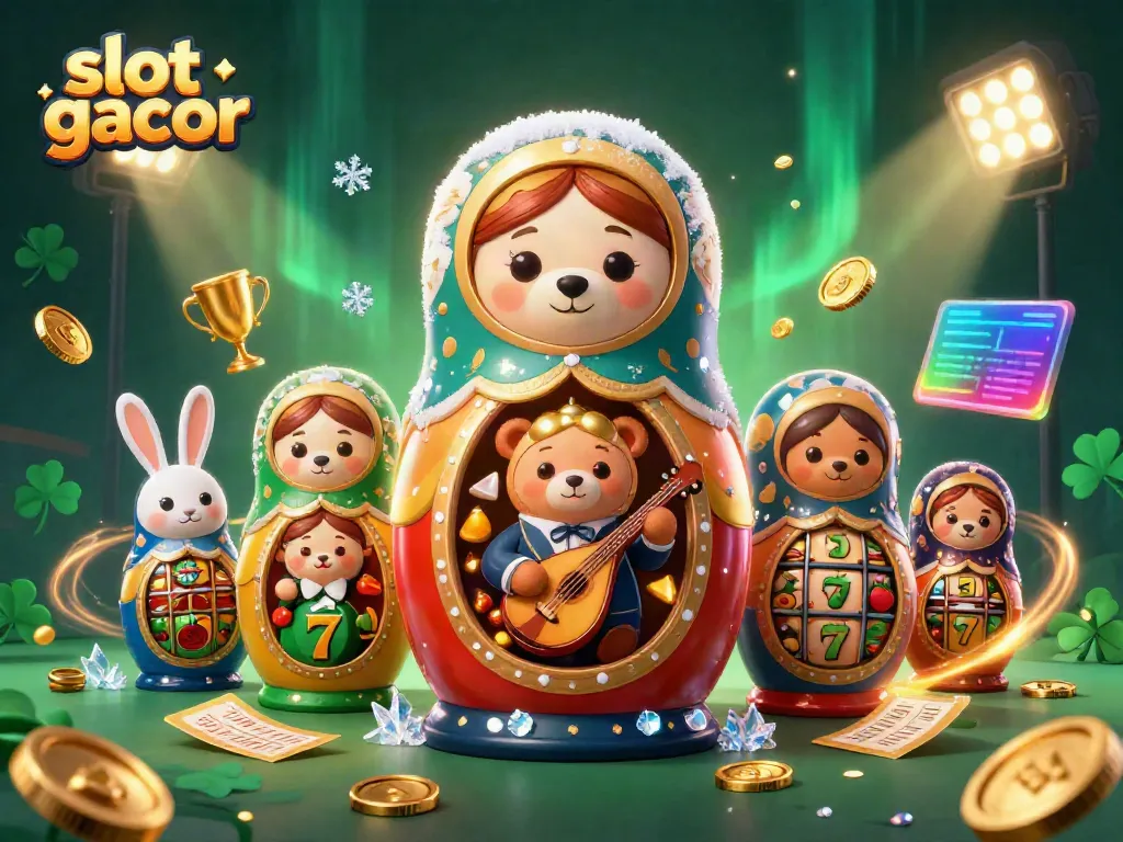 Permainan slot gacor dengan karakter lucu dan elemen kasino yang menarik.