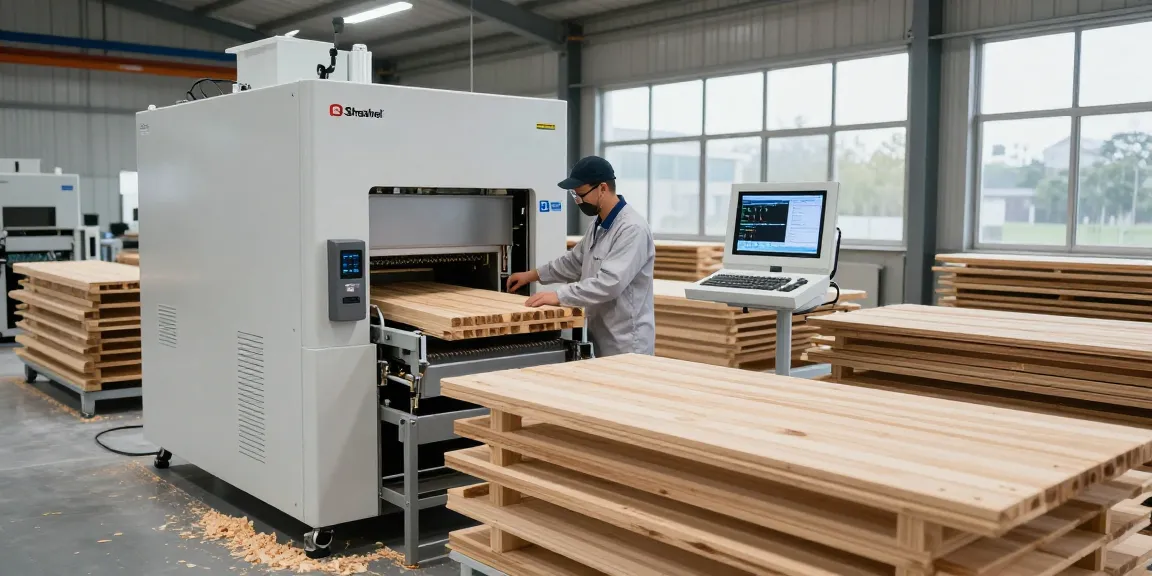 Shashel technology in a modern facility effectively eliminating wood pests.