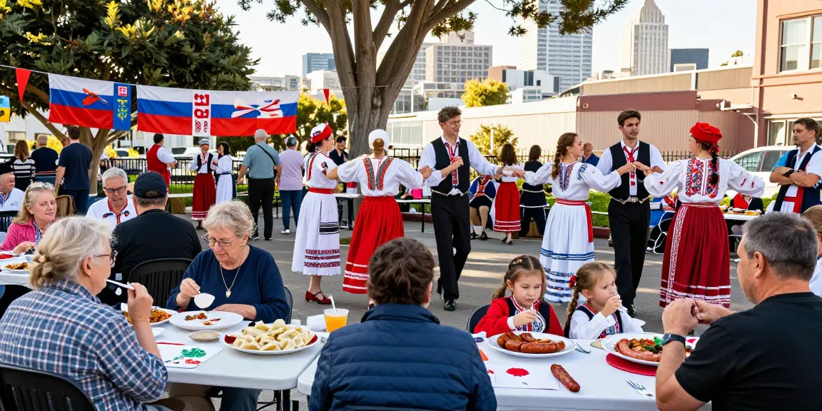 Community celebration at https://www.sfpol.com/, showcasing Polish culture in San Francisco.