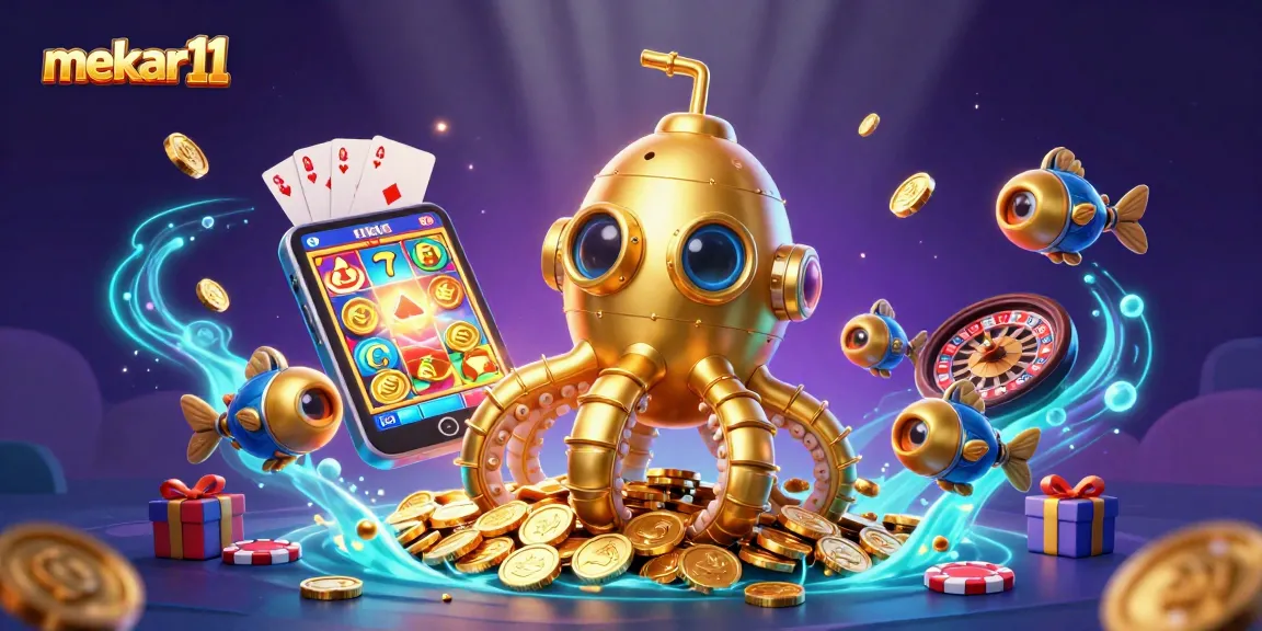 Enhance your game with MEKAR11's exciting slot experience while enjoying the action of spinning reels.