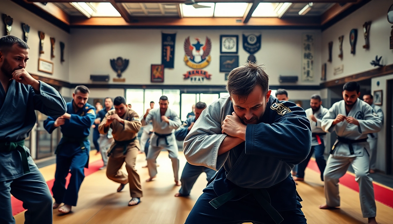 A dynamic training session featuring BJJ athletes representing a strong BJJ Brand.