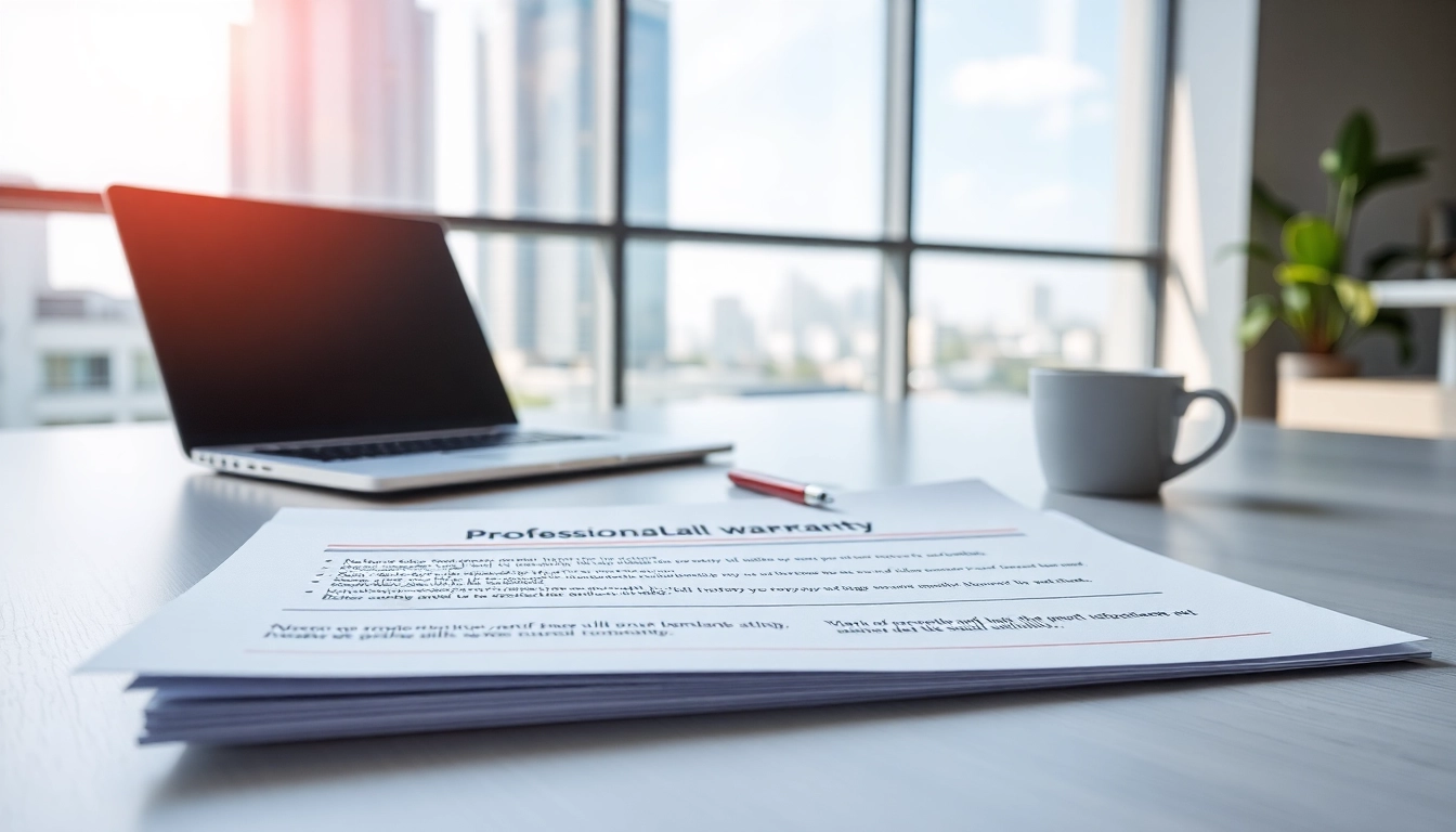 Document illustrating warranty company with clear exclusions and relevant details.