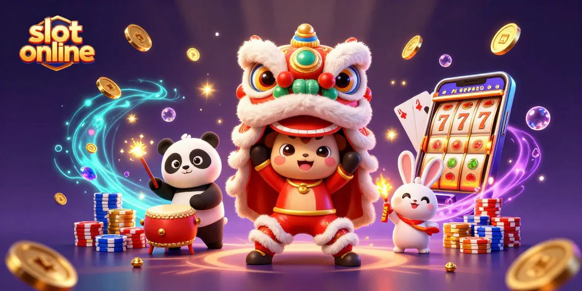 Experience thrilling slot online action with colorful characters and dynamic casino elements.