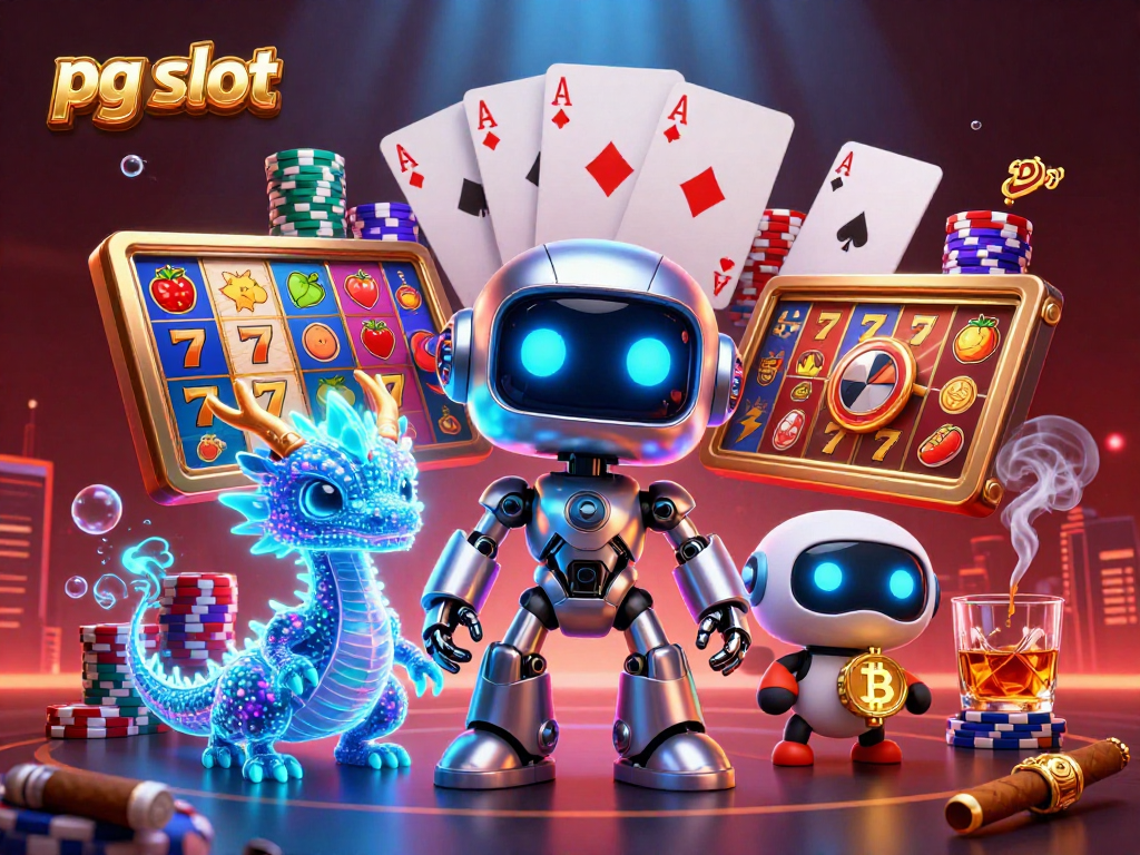 Spin the reels in this engaging pg slot scene with vibrant visuals and dynamic elements.