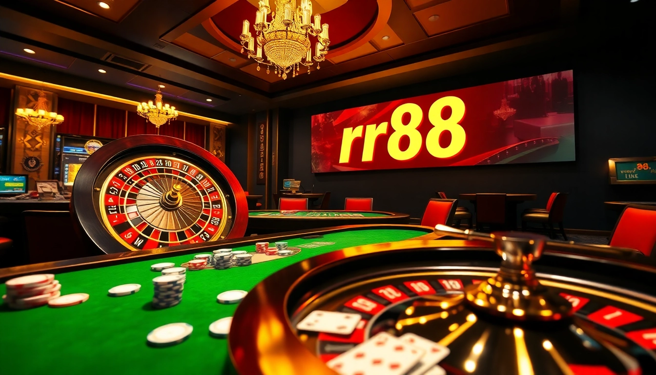 Winning at the rr88 link casino while enjoying a vibrant gaming table experience.