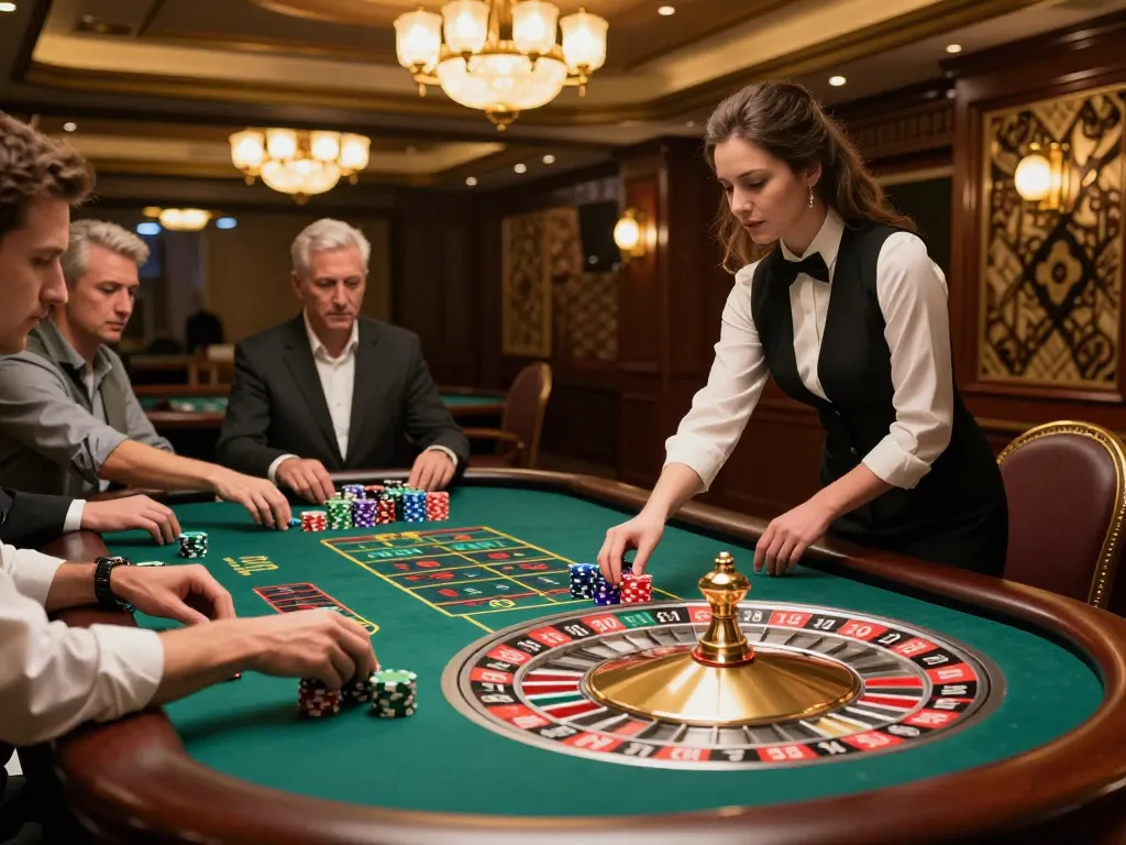 Rasakan sensasi bertaruh di meja roulette Paris888 dalam suasana mewah.