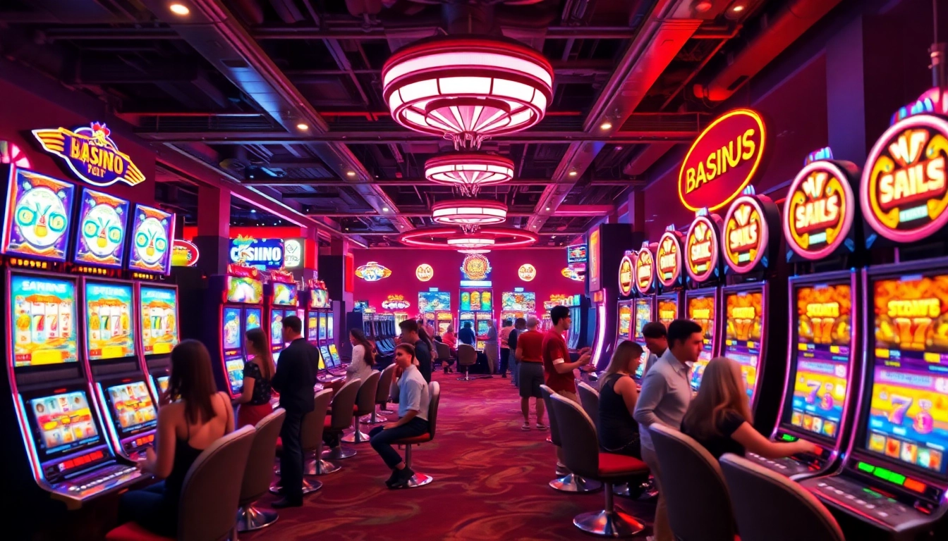 Menangkan hadiah di situs slot terpercaya dengan mesin slot yang berwarna-warni dan ramai.
