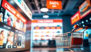 Engaging ecommerce interface for C168.COM featuring vibrant product displays and user-friendly navigation.