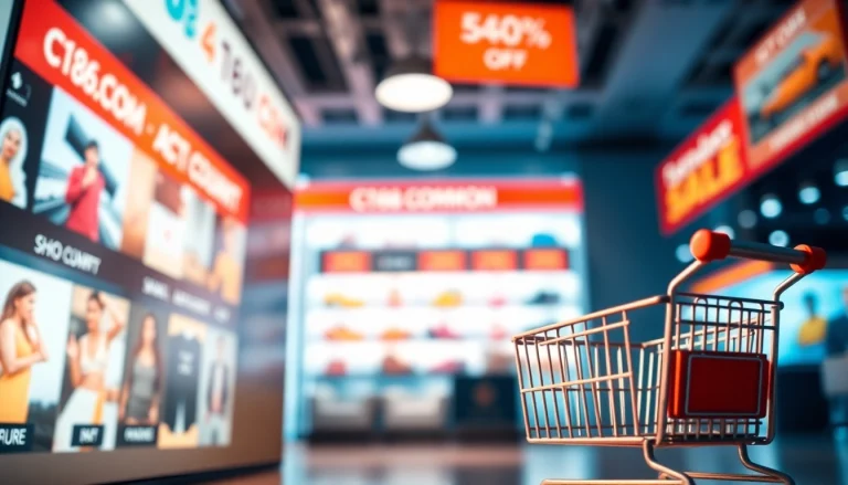 Engaging ecommerce interface for C168.COM featuring vibrant product displays and user-friendly navigation.