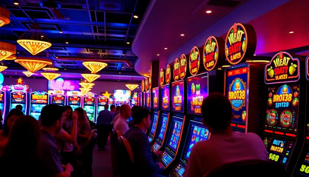 Menangkan hadiah besar dengan bro138 slot yang penuh warna dan ceria di kasino.