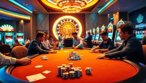 Experience the excitement of XX88 Boats at a lively casino poker table with colorful chips.