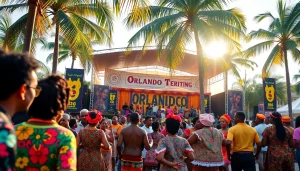 Celebrate Orlando Black heritage with vibrant festival dancers and cultural displays.