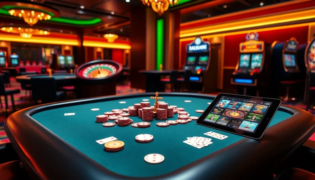 Experience thrilling online gambling at https://rr88.wales/ with vibrant casino visuals and gameplay excitement.