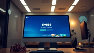 Engaging fly88 đăng nhập interface enhancing online betting experience in a modern setting.
