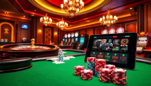 Experience the excitement of gambling with link vao w88 at a vibrant casino scene.