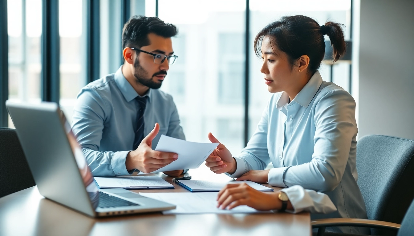 카드깡의 개념을 설명하는 전문가와의 대화 모습
