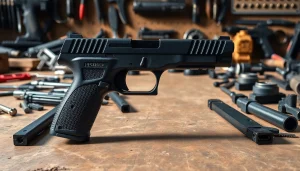 Showcasing the pf9ss frame with detailed textures and components on a well-organized workbench.