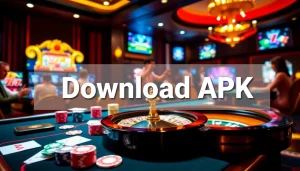 Experience thrilling gambling action while you Download APK for top games.