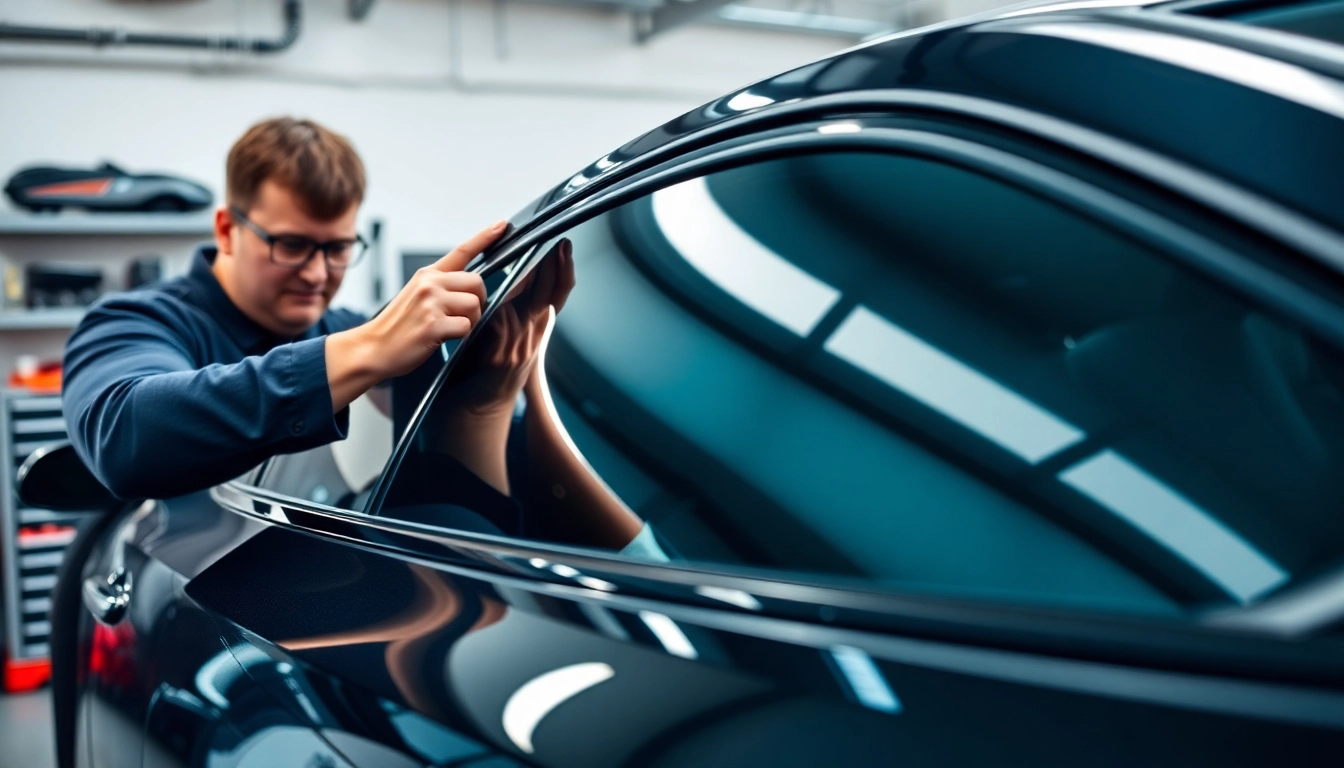 Enhance your vehicle with the best window tint Chattanooga TN, showcasing professional application and sleek designs.