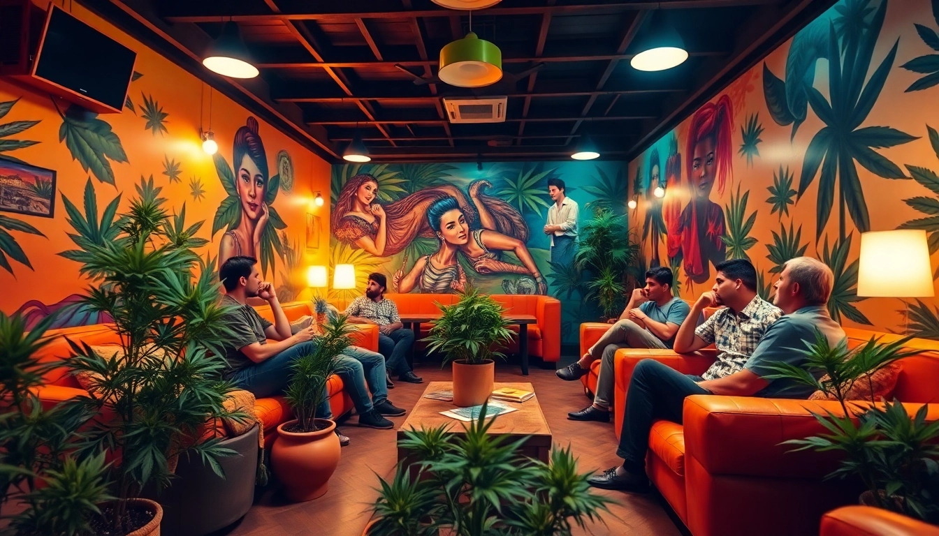 Experimentando en el Weed Club Lloret De Mar con un ambiente vibrante y acogedor.