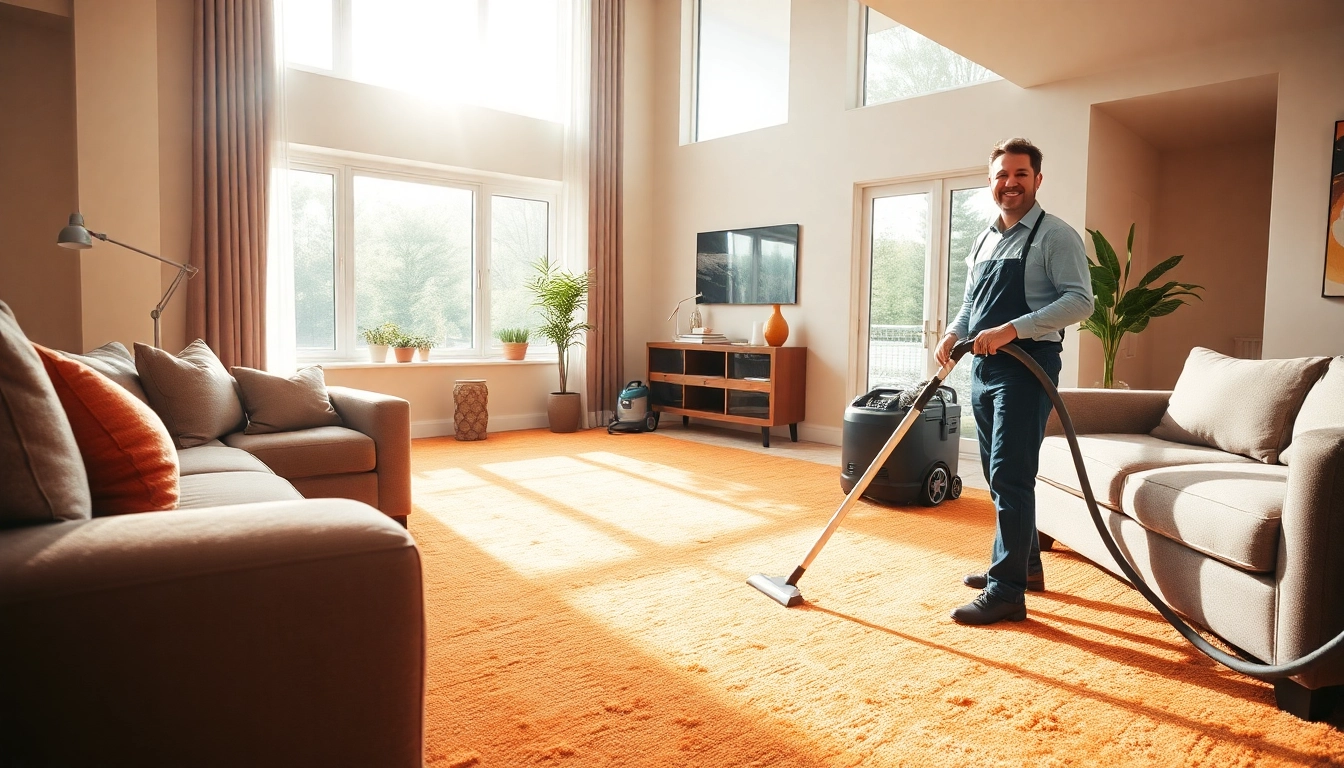 Engaging carpet cleaning specials in an inviting living room with vibrant carpets.