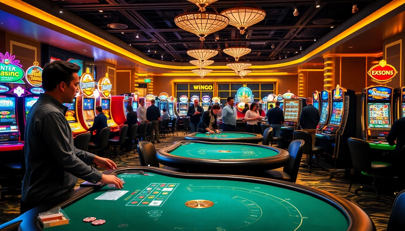 Pinco Casino tekrarlanan depozit bonusu təqdim edən cəlbedici oyun masaları və slot maşınları.