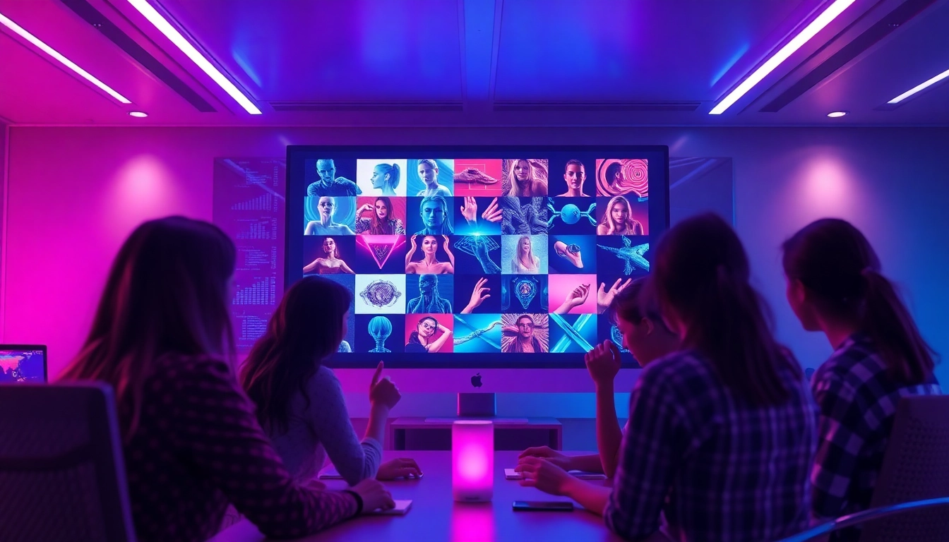 Engaging users exploring cutting-edge ai nsfw technology in a modern digital workspace.