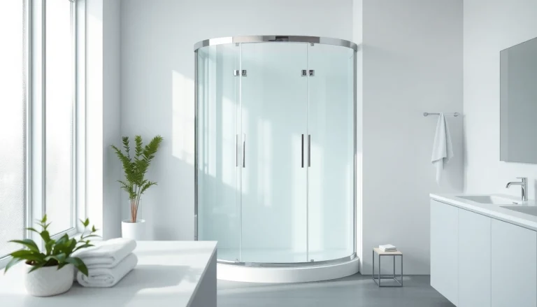 Erleben Sie die Eleganz der sonni Duschkabine 80x80 in einem modernen Badezimmer-Design.