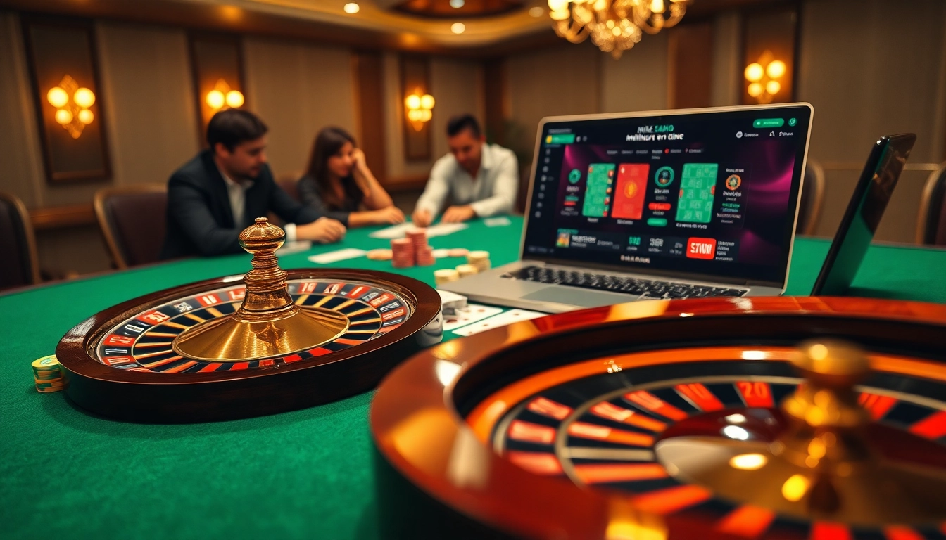 Vivez l'excitation du meilleur casino en ligne avec une roulette dynamique, du poker et des interfaces élégantes.