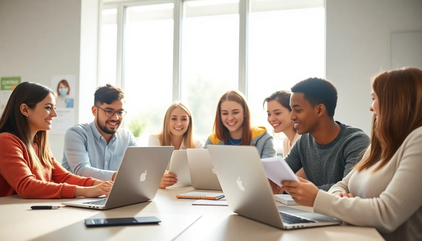 Online exams help through a collaborative learning environment with engaged students.