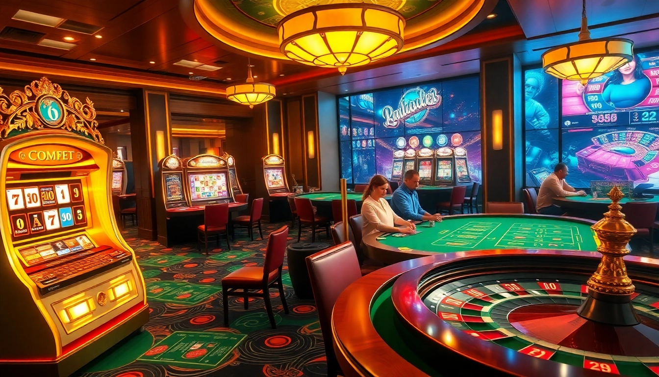 Vivez l'excitation au meilleur casino en ligne avec des jeux vibrants et une atmosphère luxueuse.