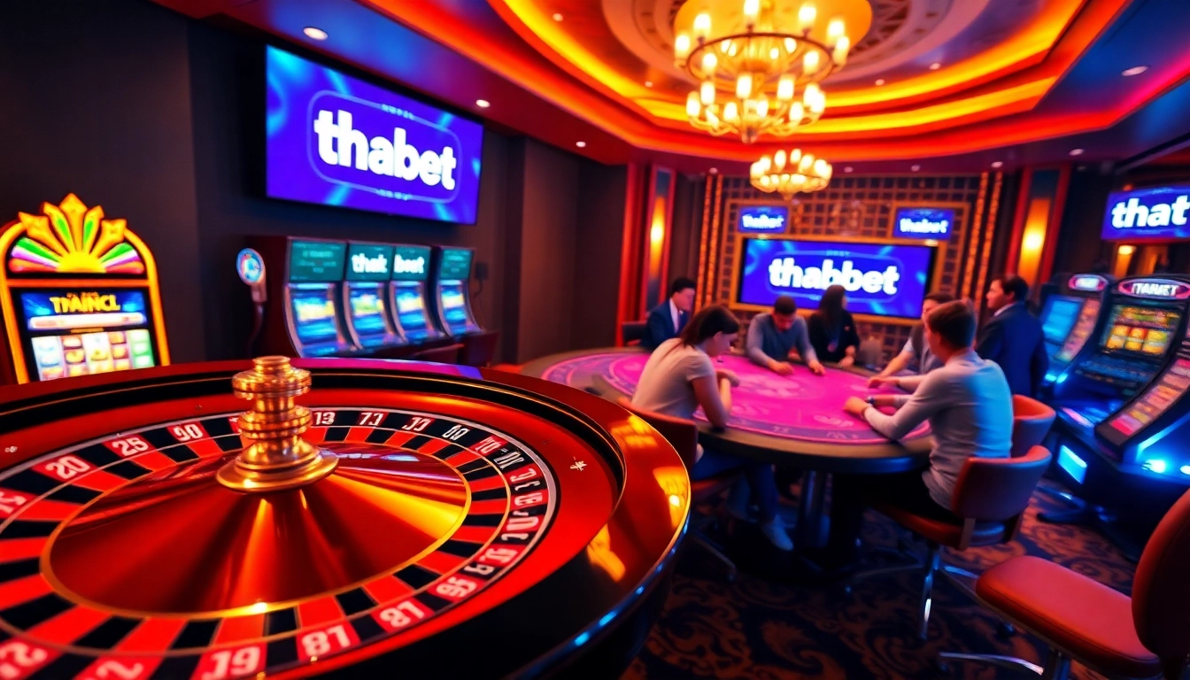 Engage with thrilling gameplay at Thabet Casino by accessing link vào thabet for exciting betting experiences.